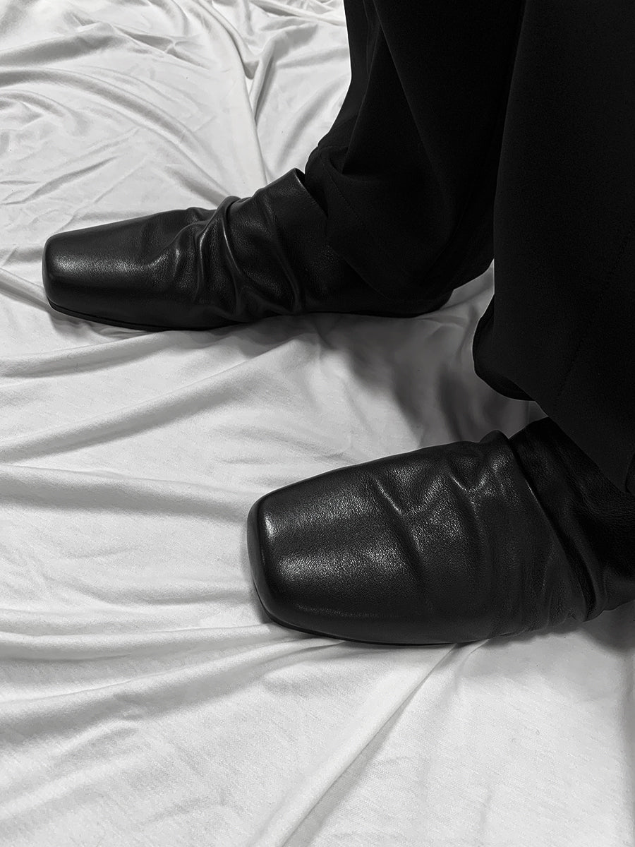 JCAESAR LEATHER SLIPPER