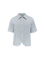 Jcaesar Stripe Shirt – Relaxed Fit, Black-on - jcaesarclo