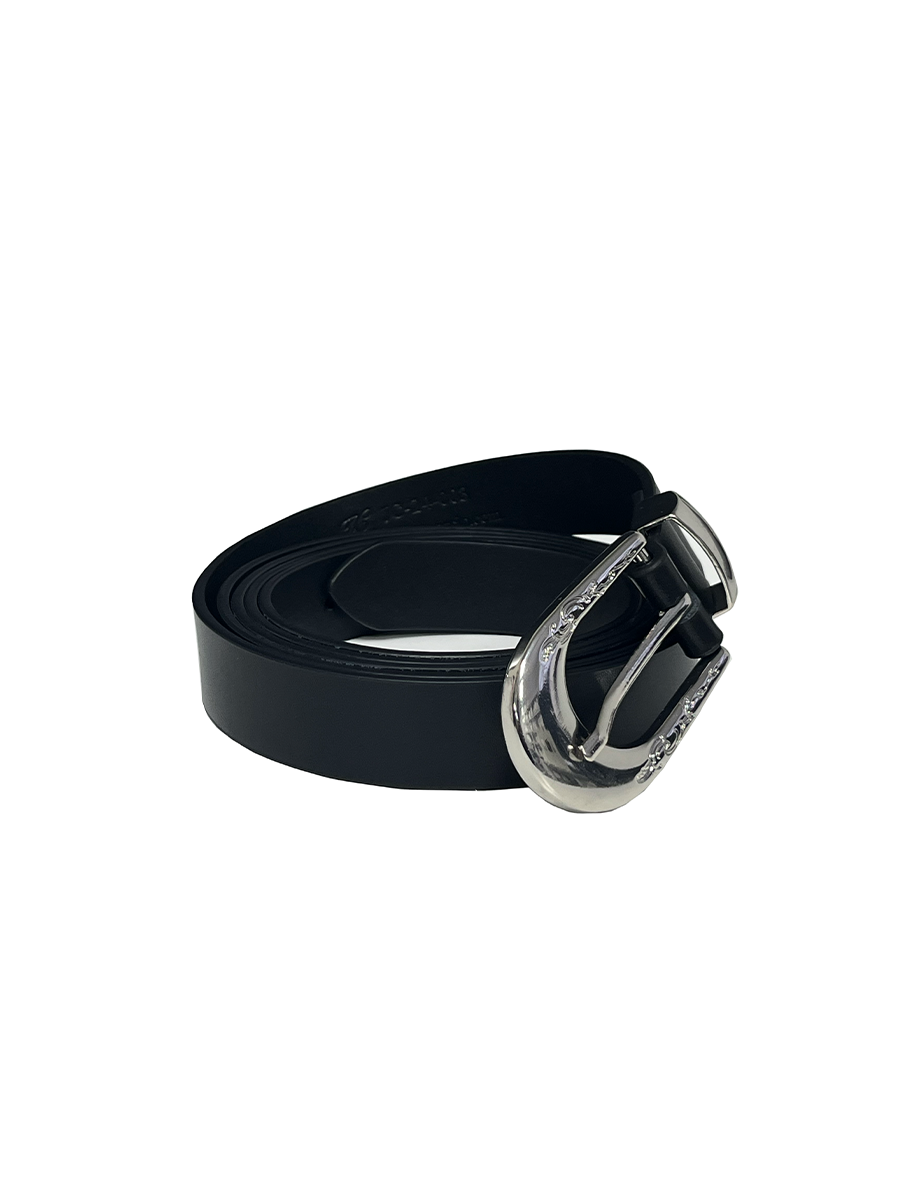 Jcaesar Embossed Extended Cowhide Belt