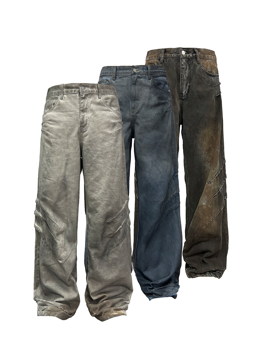 JCAESAR SCRATCHED JEANS – jcaesarclo