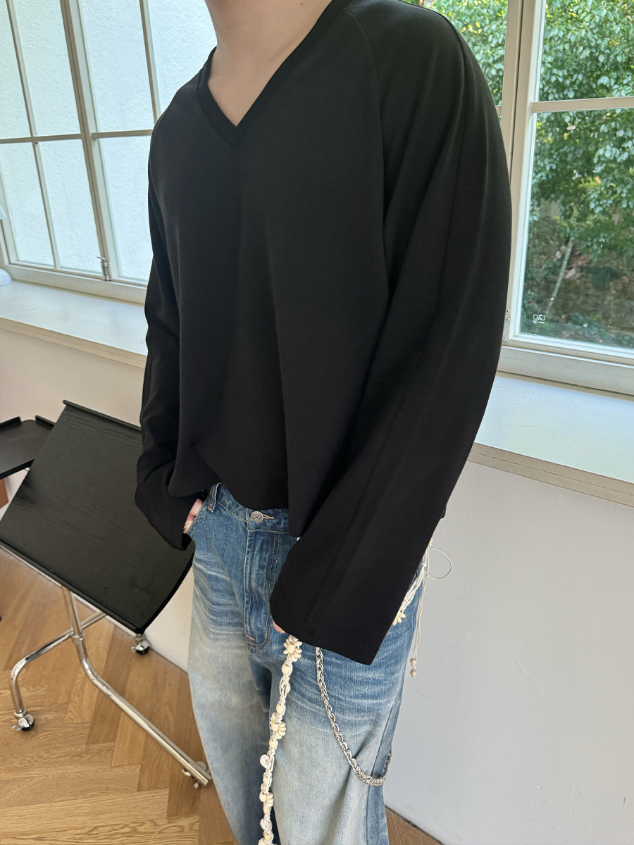 JCAESAR V-NECK SWEATE - jcaesarclo