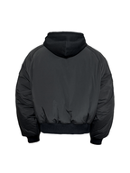 JCAESAR Profile Nylon Hoodie Double-Sided Bomber - jcaesarclo