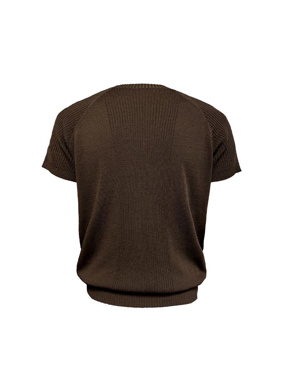 Jcaesar Ribbed Knit Short Sleeve - jcaesarclo