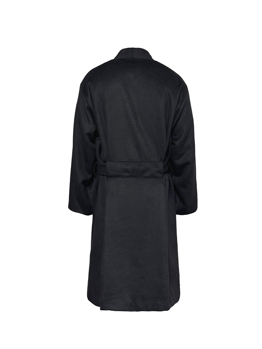 JCAESAR Bathrobe And Wool Coat