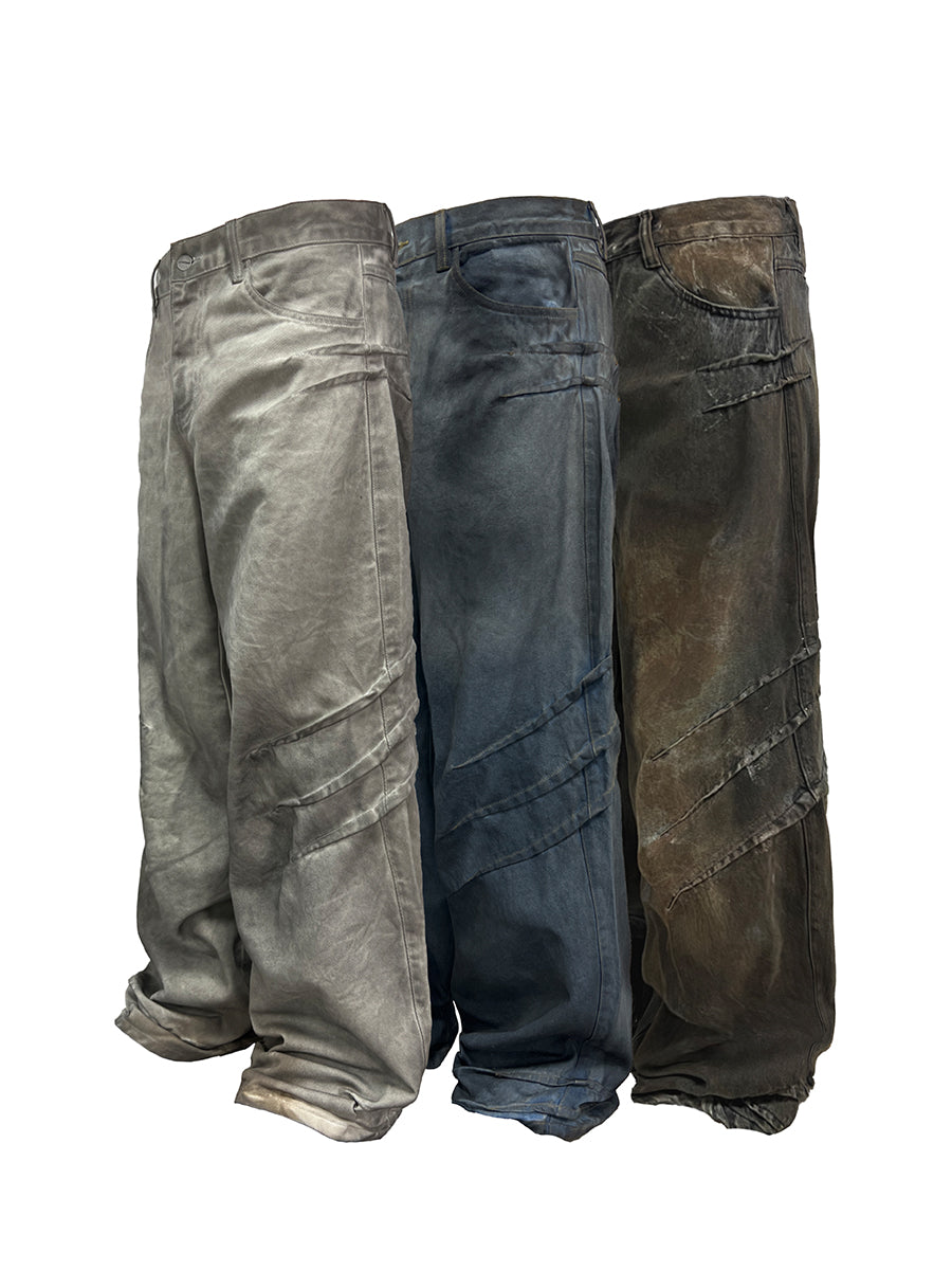 JCAESAR SCRATCHED JEANS – jcaesarclo