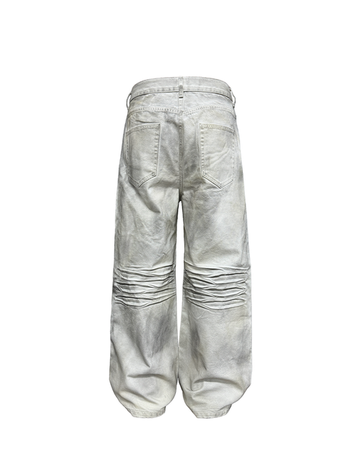 Jcaesar Distressed white jeans - jcaesarclo
