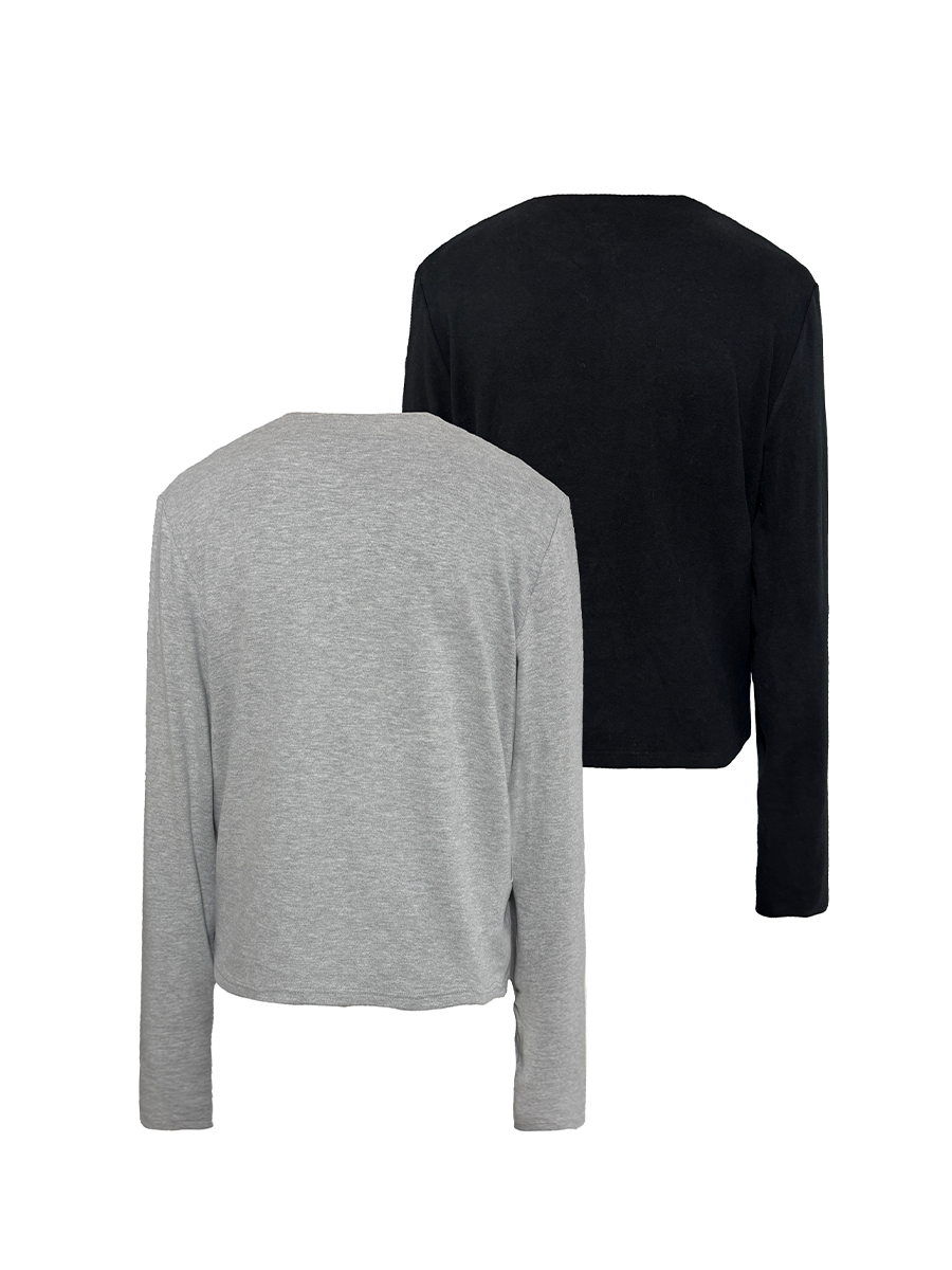 JCAESAR Invisible Half-Zip Long-Sleeve Base Shirt - jcaesarclo
