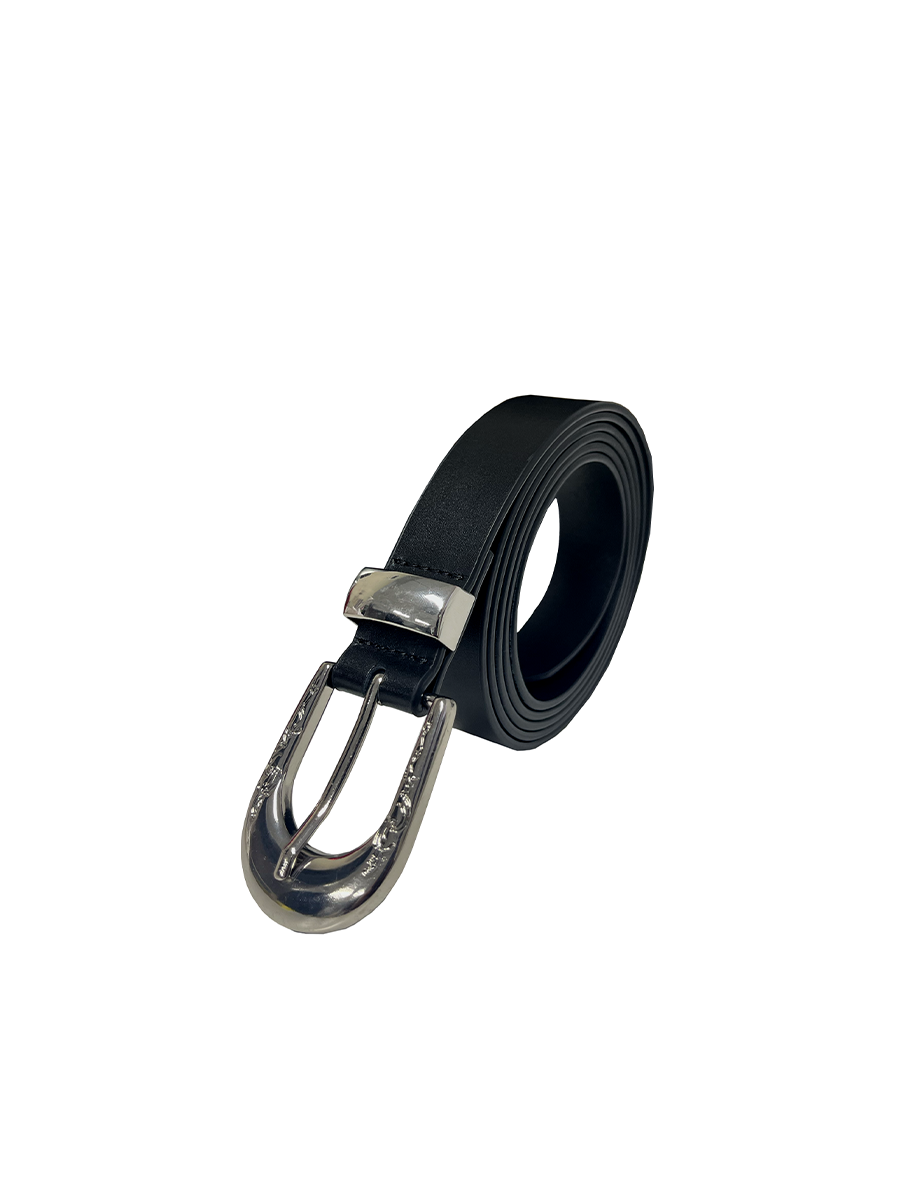 Jcaesar Embossed Extended Cowhide Belt