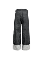 Jcaesar Wide-Leg Cuffed Jeans