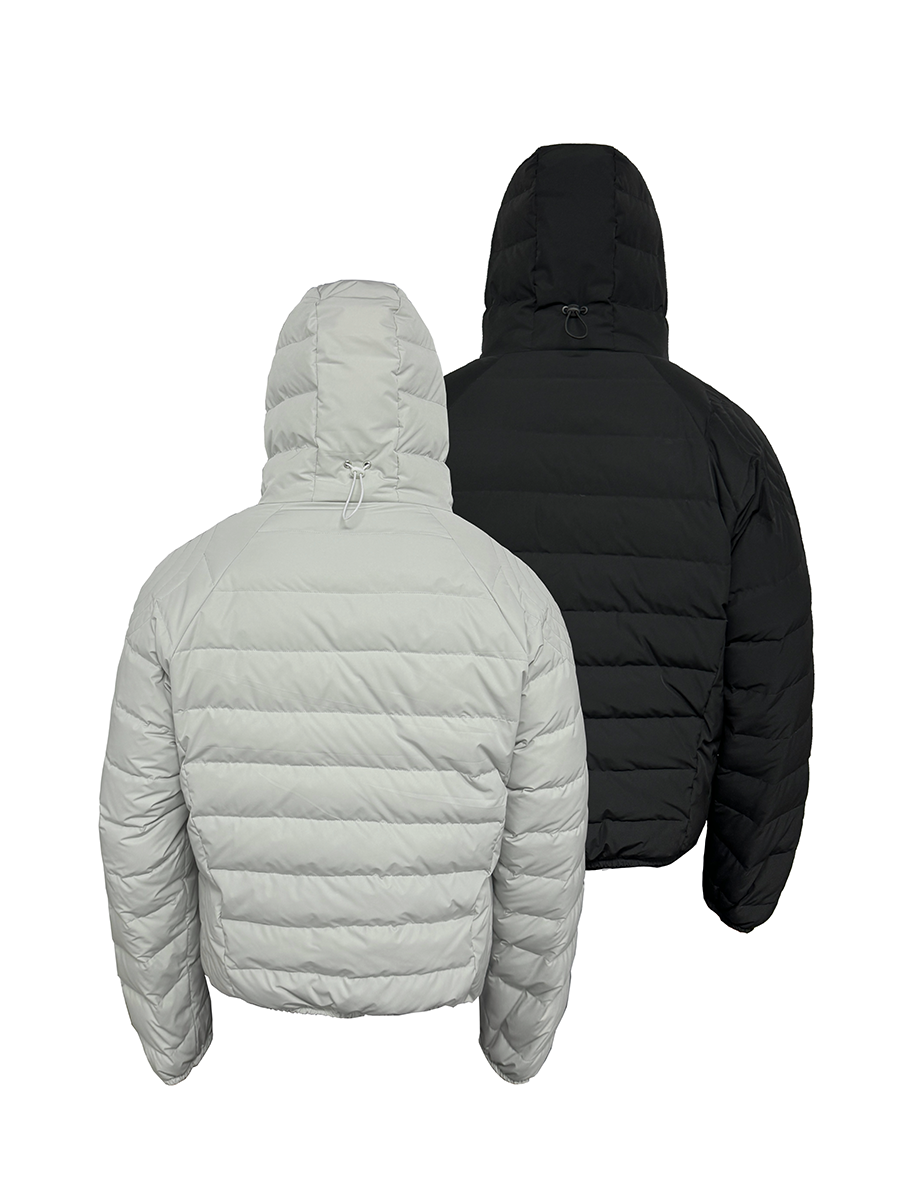 JCAESAR RIBBED DOWN JACKET - jcaesarclo