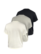 Jcaesar Diamond-Pattern Short Sleeve Knit Cardigan - jcaesarclo