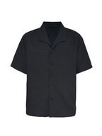 Jcaesar Seagull Collar Leaf Pattern Shirt - jcaesarclo