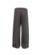 JCAESAR Pleated Washed Matte Jeans - jcaesarclo