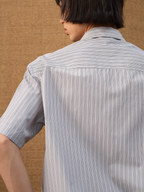 Jcaesar Stripe Shirt – Relaxed Fit, Black-on - jcaesarclo