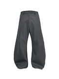JCAESAR FLARED LEAF-SHAPED TROUSERS