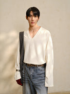 JCAESAR V-NECK SWEATE - jcaesarclo