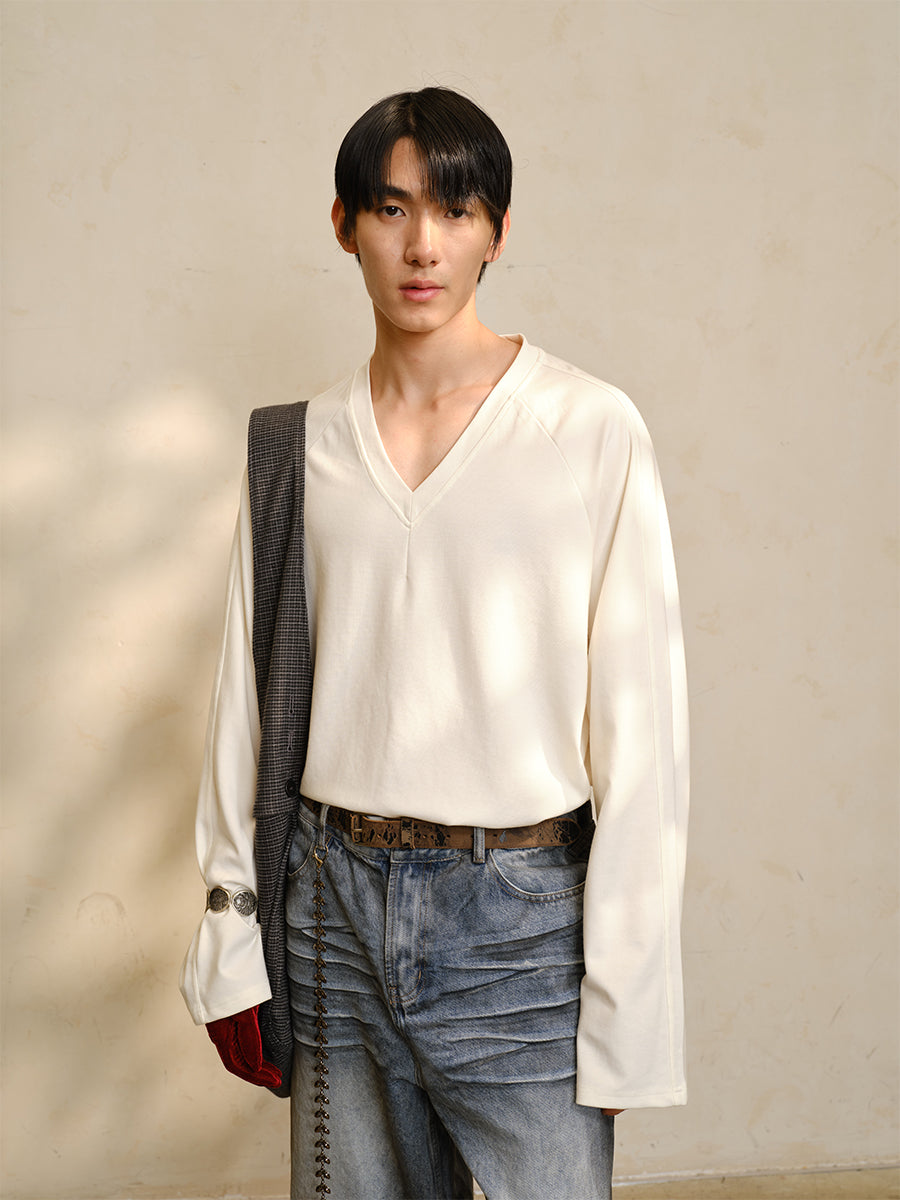 JCAESAR V-NECK SWEATE - jcaesarclo