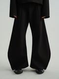 JCAESAR FLARED LEAF-SHAPED TROUSERS - jcaesarclo