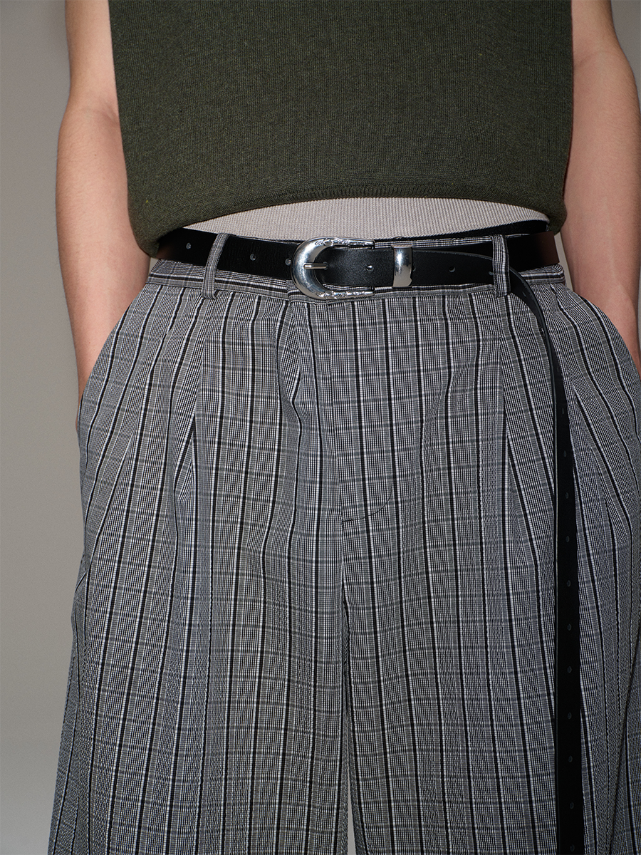 Jcaesar Embossed Extended Cowhide Belt - jcaesarclo