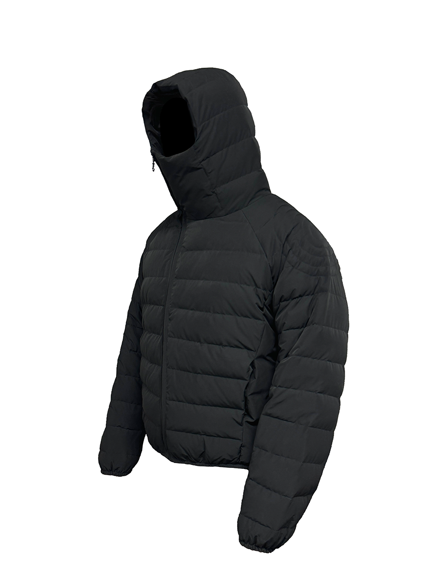 JCAESAR RIBBED DOWN JACKET - jcaesarclo