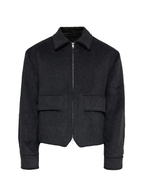 JCAESAR Half-Bagged Wool Jacket - jcaesarclo