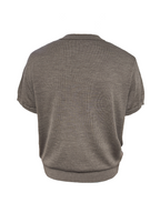 Jcaesar Xin’ao Superfine Merino Wool Short Sleeve Shirt - jcaesarclo