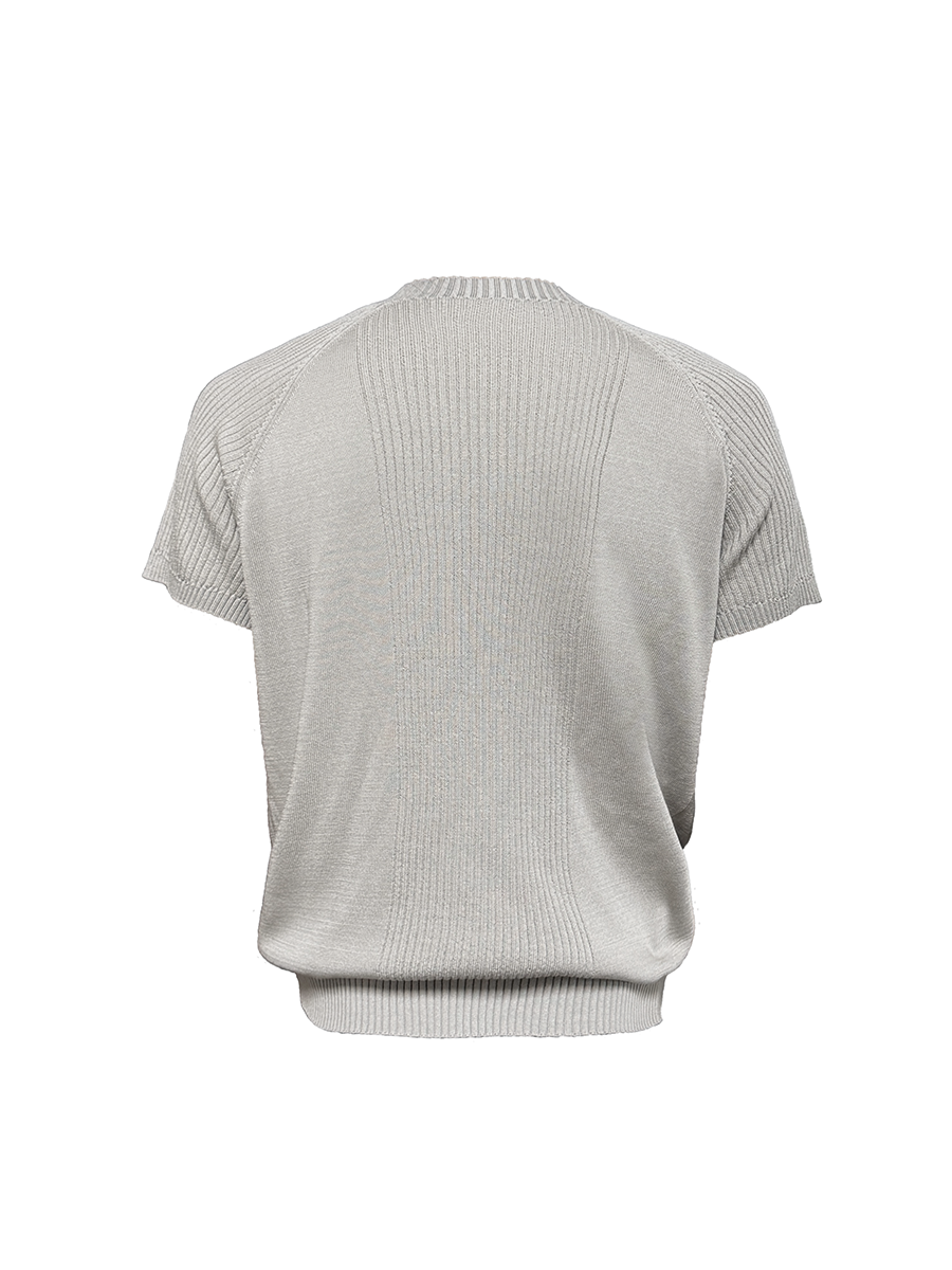 Jcaesar Ribbed Knit Short Sleeve - jcaesarclo