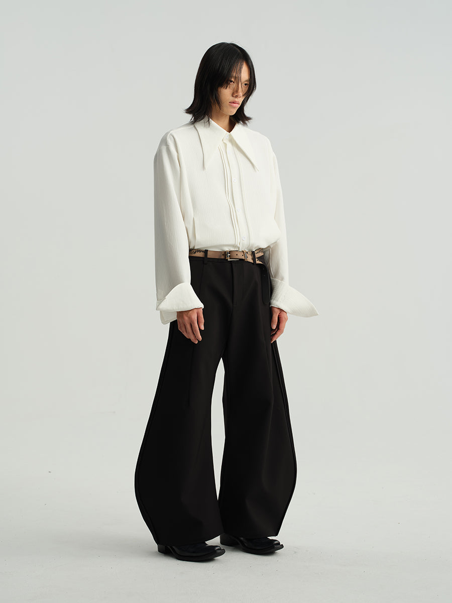 JCAESAR Pointed collar shirt - jcaesarclo