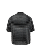 Jcaesar Striped Knitted Short-Sleeve Shirt - jcaesarclo