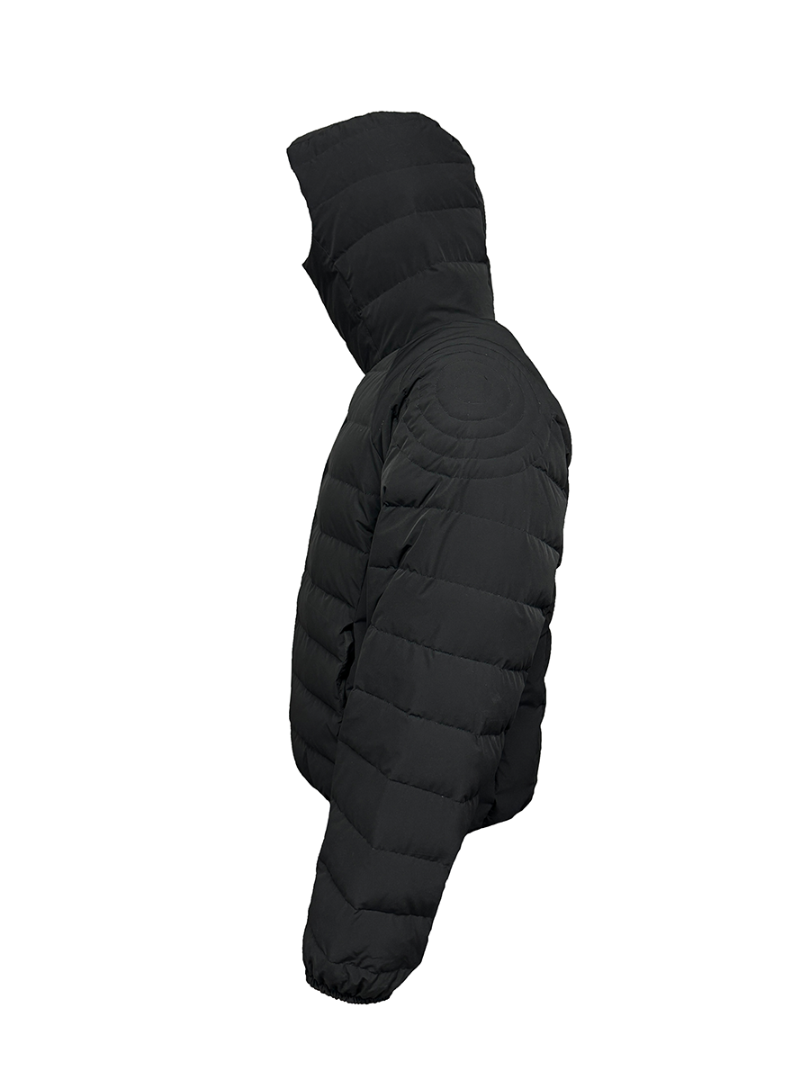 JCAESAR RIBBED DOWN JACKET - jcaesarclo