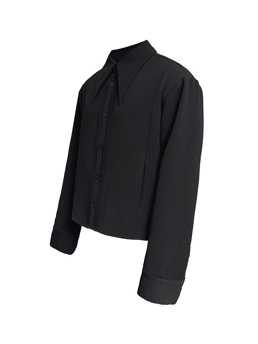 JCAESAR Pointed collar shirt - jcaesarclo