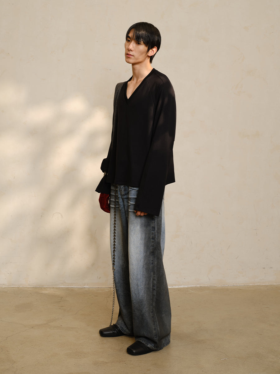 JCAESAR V-NECK SWEATE - jcaesarclo