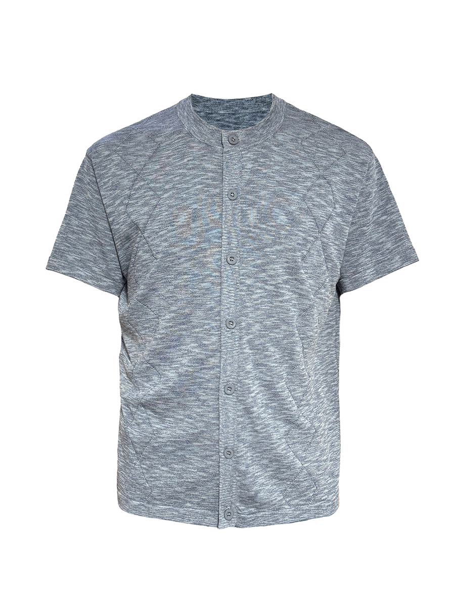 Jcaesar Diamond-Pattern Short Sleeve Knit Cardigan - jcaesarclo
