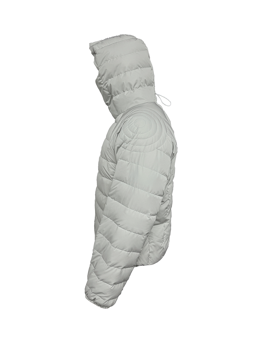 JCAESAR RIBBED DOWN JACKET