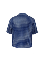 Jcaesar Striped Knitted Short-Sleeve Shirt - jcaesarclo