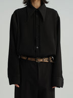 JCAESAR Pointed collar shirt - jcaesarclo