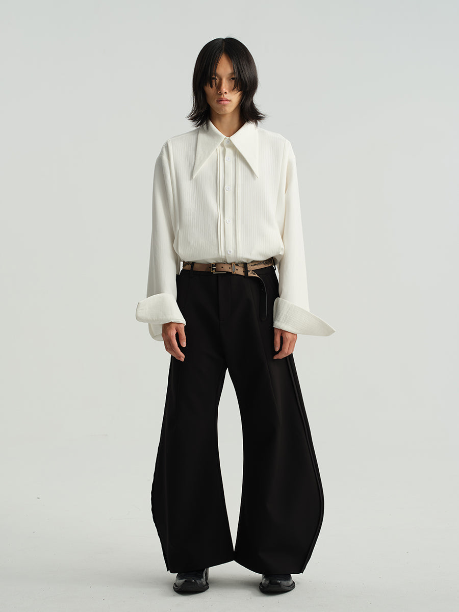 JCAESAR Pointed collar shirt - jcaesarclo