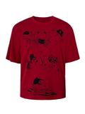 JCAEASAR Playful dog-print tee