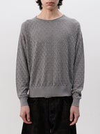 JCAESAR Cut-Out Diamond Pattern Long Sleeve - jcaesarclo