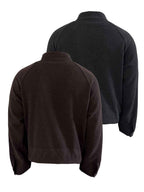 JCAESAR Buckle Strap Raglan Harrington Jacket