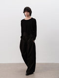 JCAESAR Cut-Out Diamond Pattern Long Sleeve - jcaesarclo