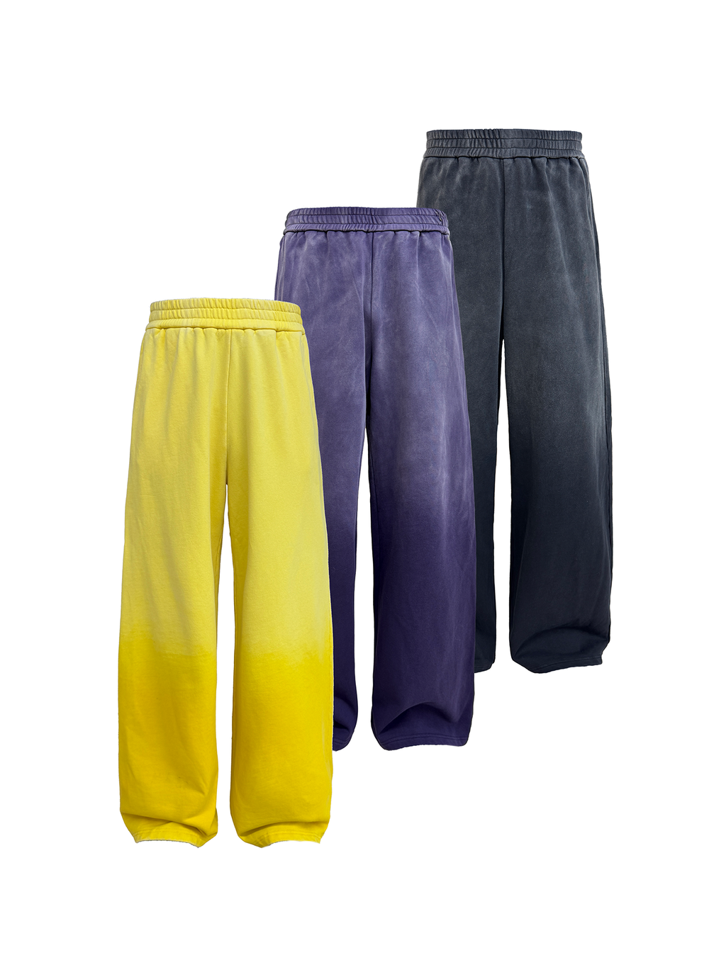 JCAEASAR Sun-faded washed trousers