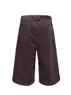 Jcaesar High-GSM Pure Cotton Stripe Corduroy Fabric Capri Pants - jcaesarclo