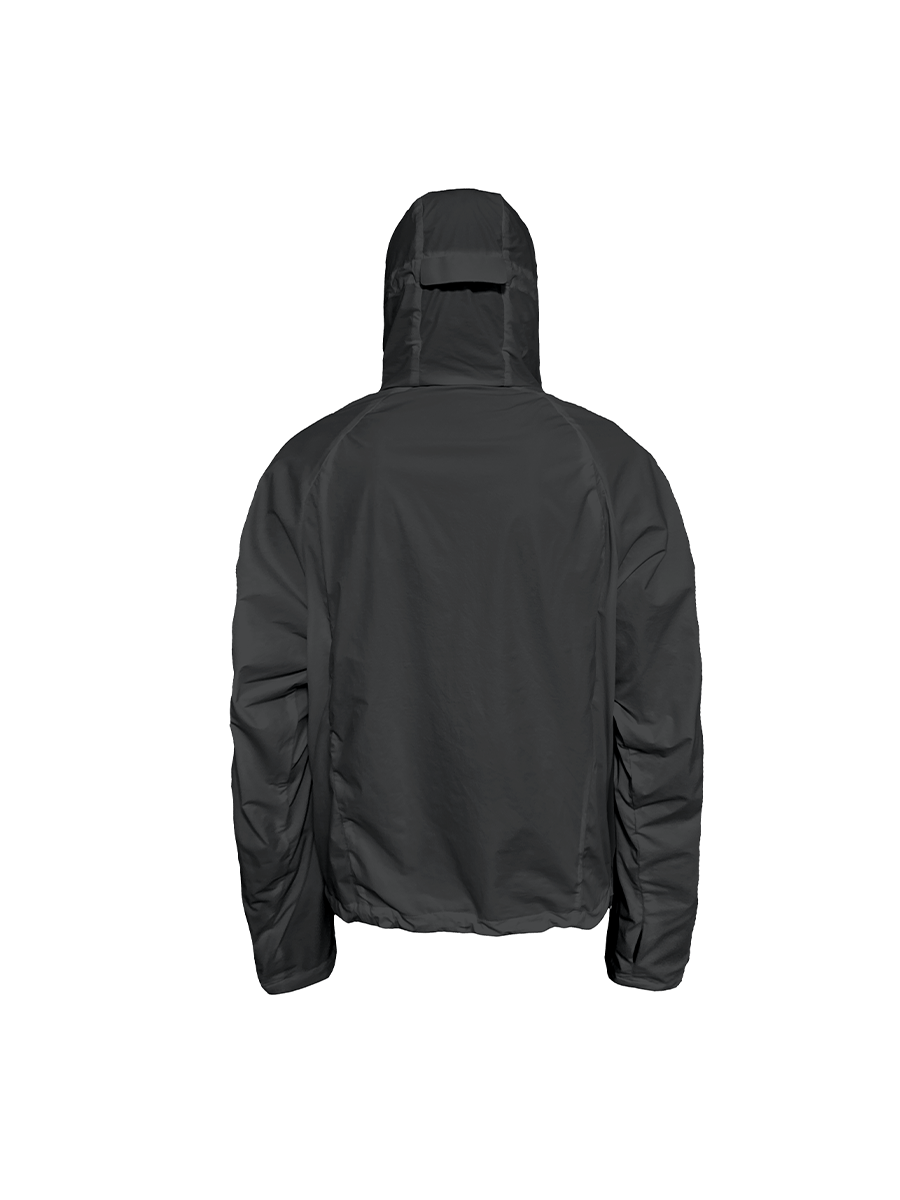 Jcaesar Slanted Zipper Sun-Protective Jacket with Face Screen - jcaesarclo