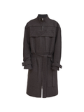 JCAESAR Eccentric Wool Overcoat