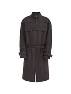 JCAESAR Eccentric Wool Overcoat