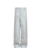 JCAESAR Fleece-Lined Dress Pants, Cuffed Waistbandless