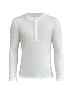 JCAESAR  Five-Snap Henley Long Sleeve