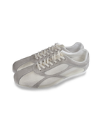 JCAESAR Orca‑Color Satin & Suede Panel German Trainer Sneakers