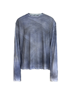 JCAESAR Oil‑stain dyed long‑sleeve shirt